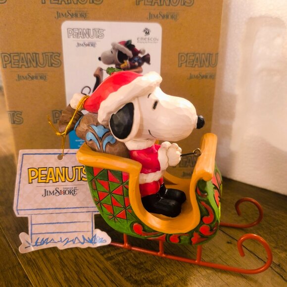 Jim Shore Santa Peanut Snoopy Christmas - Picture 3 of 6